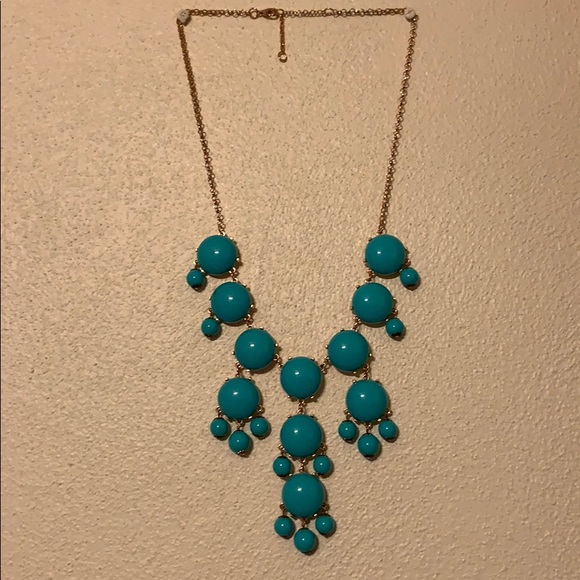 Turquoise bubble necklace - Picture 2 of 5